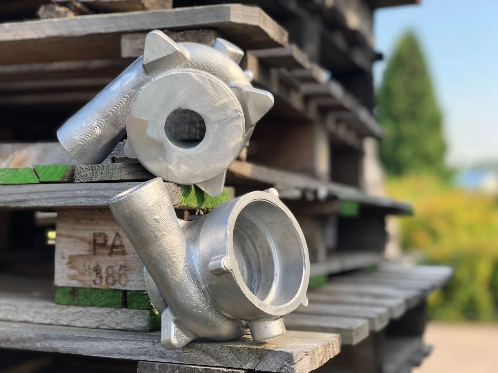 Улитка авиационной турбины